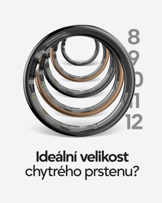 Vybrat správnou velikost chytrého prstenu nemusí být složité 😬 Stačí se držet našeho průvodce, který vám poradí jak na to...